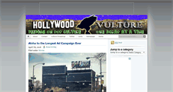 Desktop Screenshot of hollywoodvulture.com